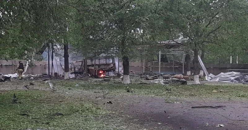 Харьков под обстрелом: 20 попаданий, пожары, раненые...