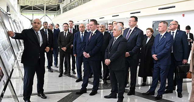 Baş nazirlər Füzuli və Ağdamda Fotolar