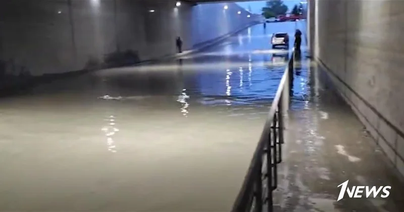 Сабунчинский тоннель вновь затопило ВИДЕО