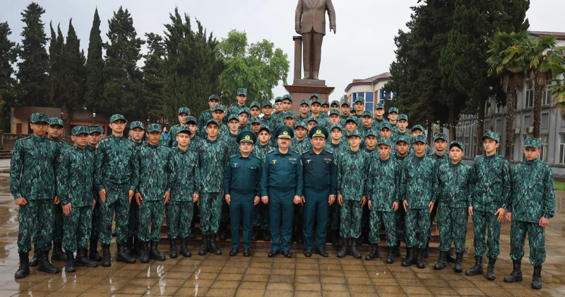Lənkəranda “Sərhəd” hərbi idman oyununun yekunlaşması münasibətilə tədbir keçirilib