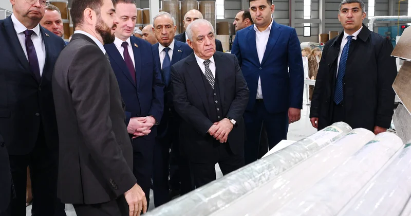 Əli Əsədov və Aleksandr Turçin Ağdamda BAFCO İnvest , “Eel Electric”, Mister Decor”un fəaliyyəti ilə tanış olublar