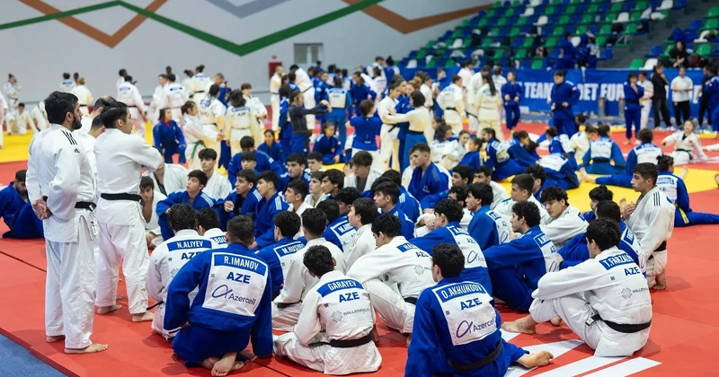 Yeniyetmə cüdoçularımız Avropa çempionatına Qubada hazırlaşırlar