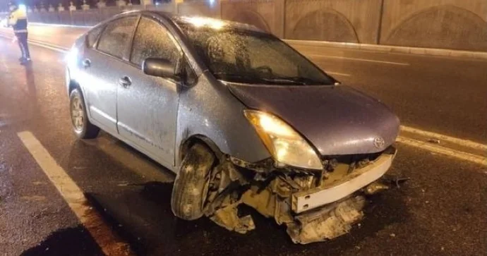Bakıda Prius Kamaz la toqquşdu Ölən var