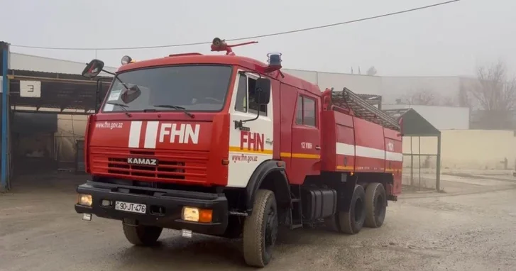 В Гёйгёле сгорел легковой автомобиль
