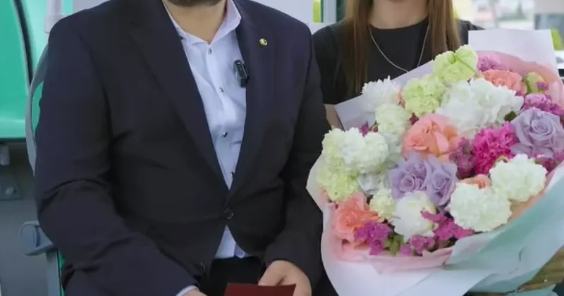 Она сказала Да : Happy End в Love Story водителя бакинского автобуса ФОТО / ВИДЕО