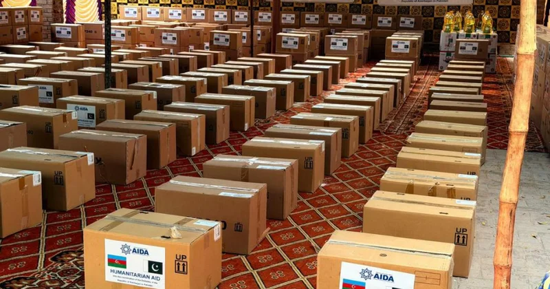 Azərbaycan Pakistanda daşqınlardan zərərçəkənlərə humanitar yardım göstərib