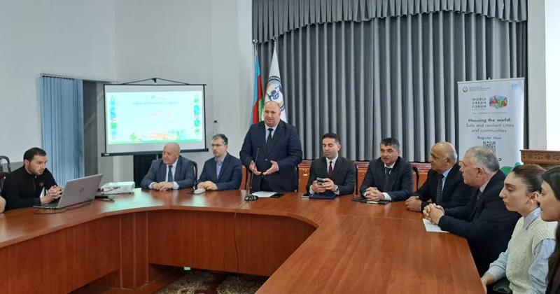 Pedaqoji Universitetin Şəki filialında WUF13 lə bağlı infosessiya