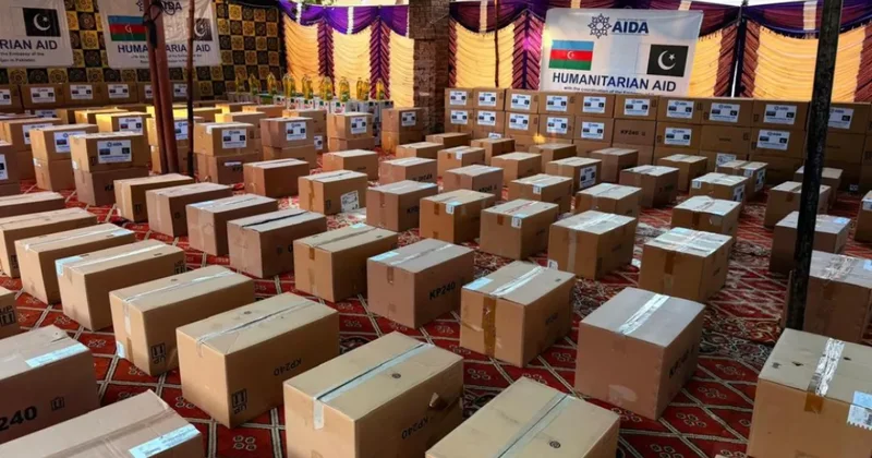 Азербайджан направил Пакистану гумпомощь для ликвидации последствий сильных наводнений ФОТО