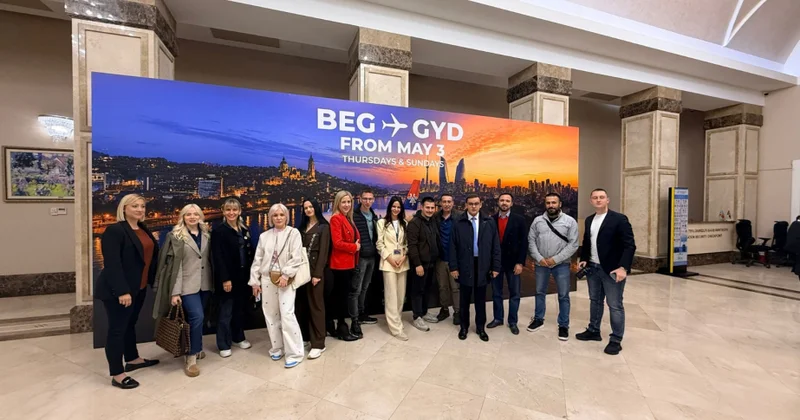 Bakı Belqrad uçuşları fonunda Serbiya mediası Azərbaycanın turizm imkanları ilə tanış olub