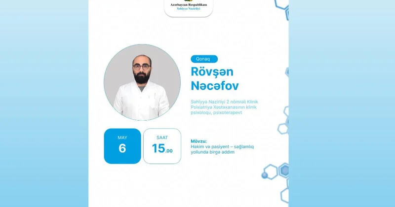 SN nin canlı yayımının qonağı Rövşən Nəcəfov olacaq