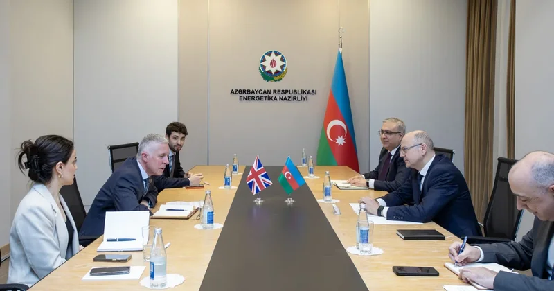 Azərbaycan və Böyük Britaniya enerji layihələrinin icrasını müzakirə edib