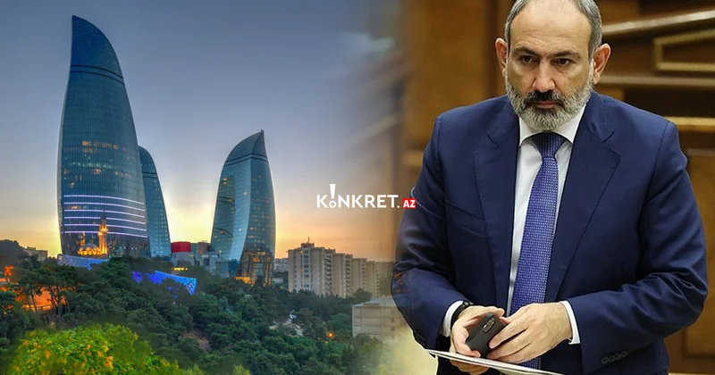 Paşinyan Bakıya gəlir KONKRET