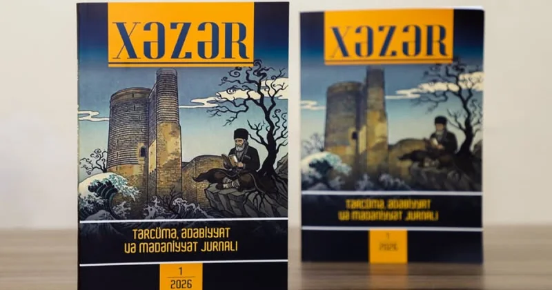 Xəzər jurnalının builki ilk sayı çap olundu