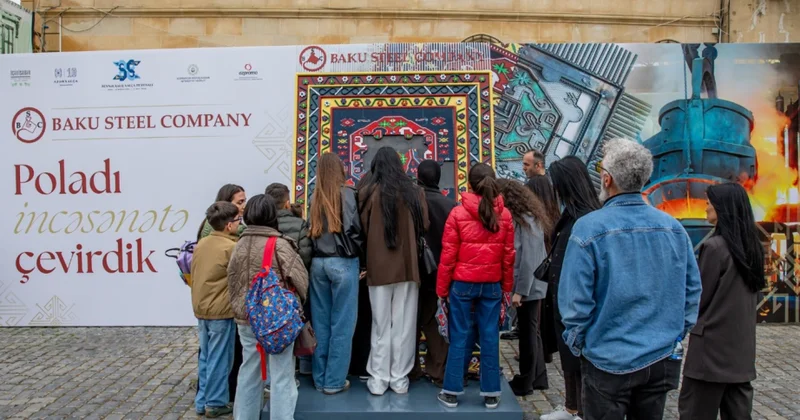 ® “Baku Steel Company” Xalça Festivalında polad sənətini təqdim etdi