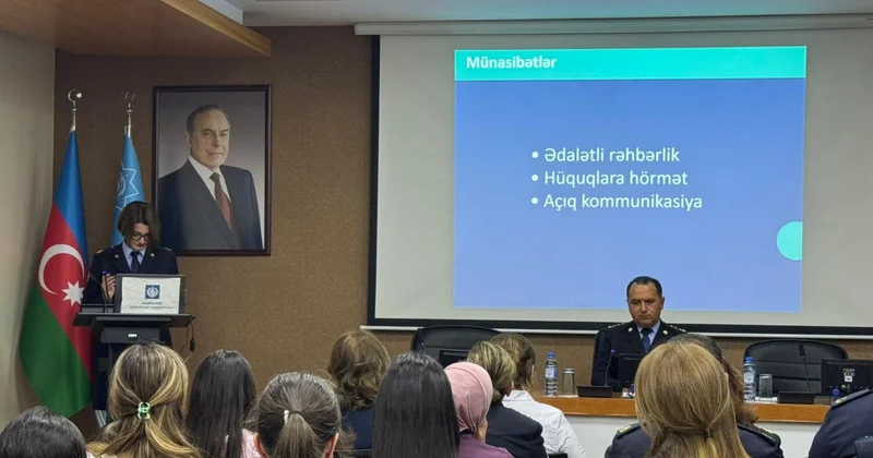 Tibbi Xidmət İdarəsində “Gömrük və səhiyyə işçilərinin etika və peşə davranışı standartları” mövzusunda təlim keçirilib