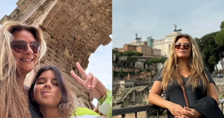 Qızı ilə bənzərliyini paylaşdı Foto