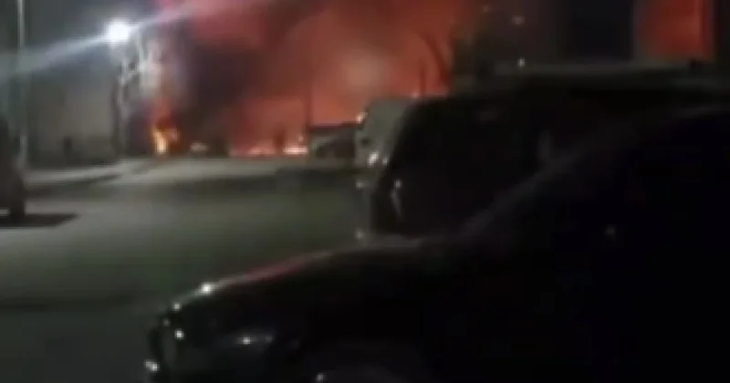 Удар по объектам ФСБ в Ermeni Bazar видео