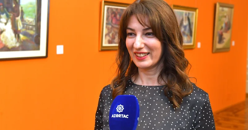 Ширин Меликова: В Алматы планируется проведение ответной выставки азербайджанского искусства