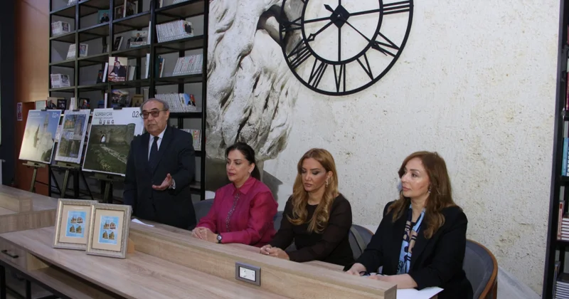 ADPU da tələbələrlə görüş: Poçt markalarında şəhərimizin siması