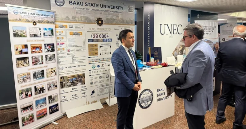 BDU Avropa Universitetləri Sammitində Azərbaycanı öz stendi ilə təmsil edir