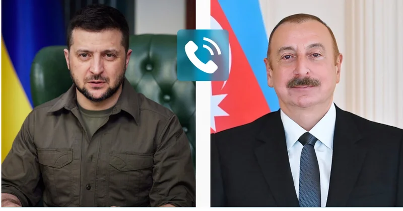 Prezident İlham Əliyev və Ukrayna Prezidenti Volodimir Zelenski arasında telefon danışığı olub