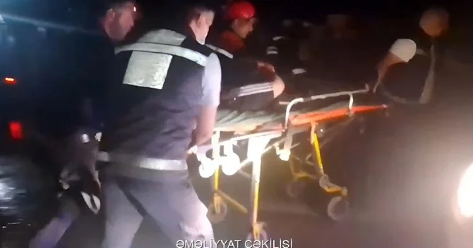 Xaçmazda 3 maşın toqquşdu Sərnişin belə xilas edildi