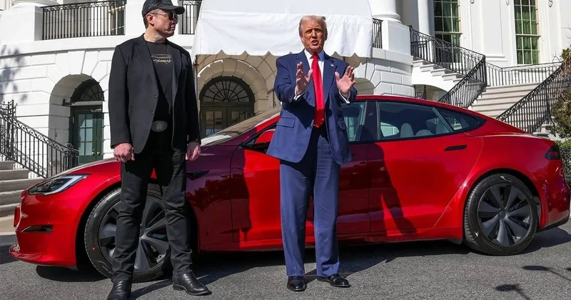 Tramp “Tesla”dan İMTİNA EDİR SƏBƏB KONKRET