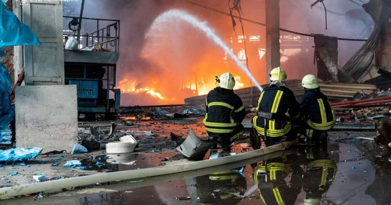 Rusiya 40 raket, 400 PUA ilə hücum etdi Xeyli yaralı var VİDEO