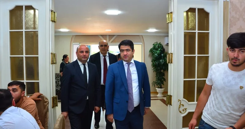 Ağstafa: rayon rəhbərliyi Şəhidin balalarının toy məclisində
