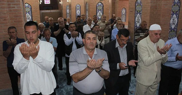 Ordubadda da bayram namazı qılındı Fotolar