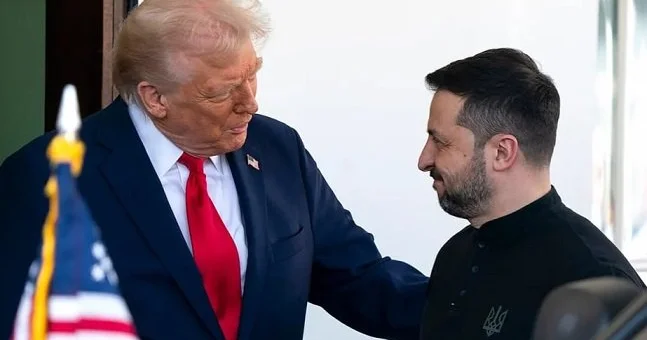 Zelenski Trampla G7 sammitində görüşmək istəyir