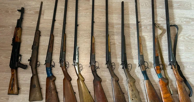 Ötən gün qanunsuz saxlanılan silah sursat aşkar edilib