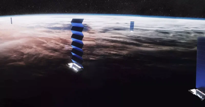 Геомагнитные бури могут вызвать падение спутников Starlink на Землю