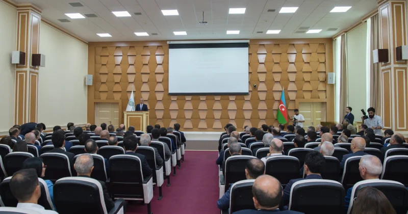 Su ehtiyatlarının idarə olunmasında peşəkar kadrların hazırlanması davam edir