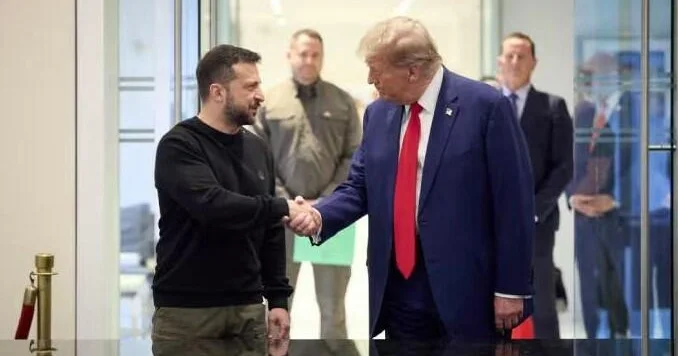 Zelenski Kanadada Trampla görüşəcək