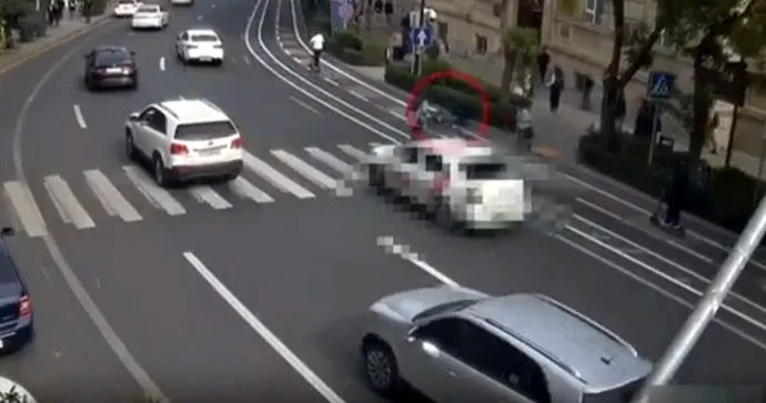 Skuter sürənlərin NƏZƏRİNƏ! Qəzaların sayı artır VİDEO