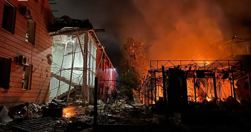 Rusiyadan Ukraynaya genişmiqyaslı hücum: 44 raket, 407 PUA FOTO/VİDEO