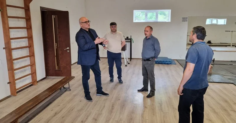Firdovsi Umudov Kürmük klubunun təlim məşq mərkəzində FOTO