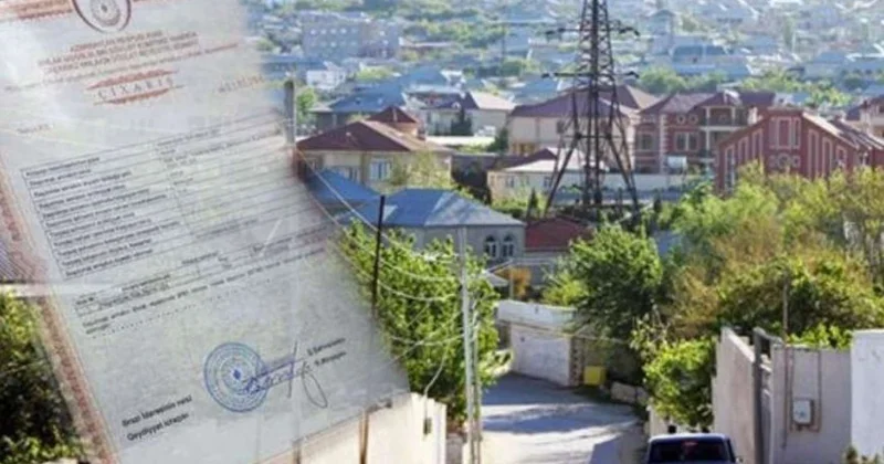 Sənədsiz evlərlə bağlı proses başlayır