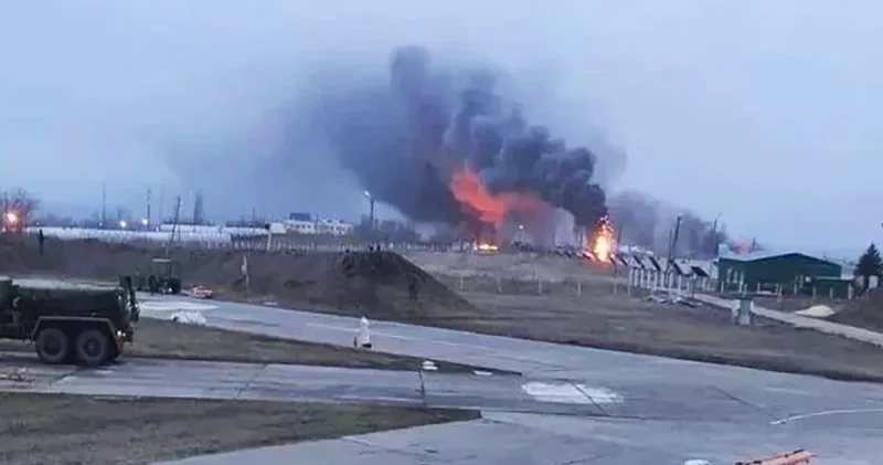 Aerodromlar, neft bazası və digər obyektlər: Rusiyaya endirilmiş zərbənin miqyası açıqlandı