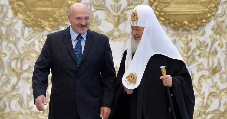 Patriarx Lukaşenkonu təltif edib