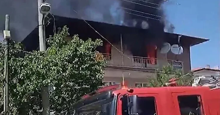 Ailə üzvləri ilə mübahisə etdi evi YANDIRDI