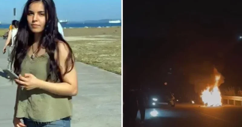25 yaşlı qız motosiklet qəzasında yanaraq öldü VİDEO KONKRET