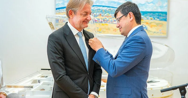 Avstriya Azərbaycan Ticarət Palatasının prezidenti təltif olunub