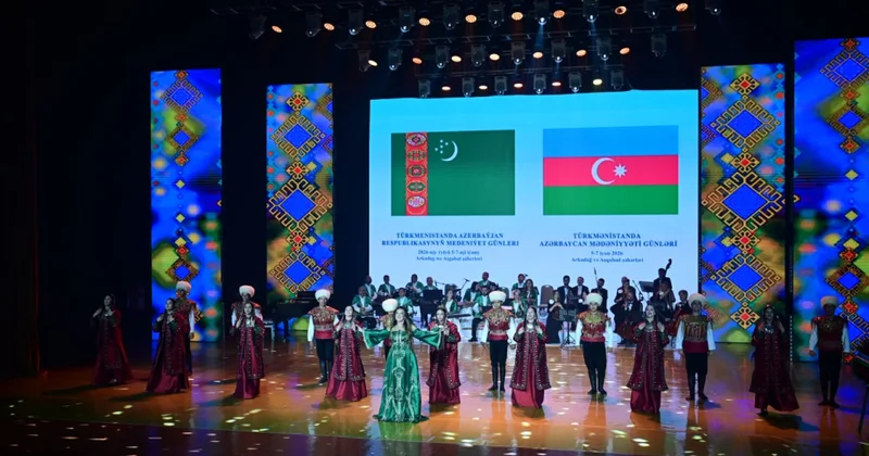 Azərbaycan Mədəniyyəti Günləri: Aşqabadda qala konsert təşkil edilib