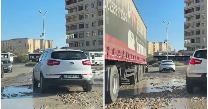 Жители Хырдалана недовольны состоянием дорог в городе