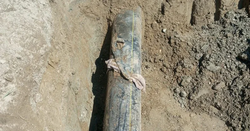 Qaz kəməri zədələndi Abonentlər qazsız qaldı