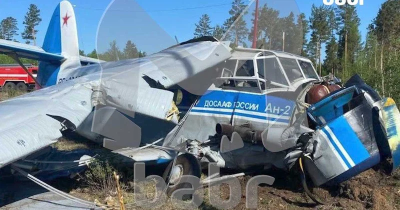 В России разбился самолет, пострадали 10 человек