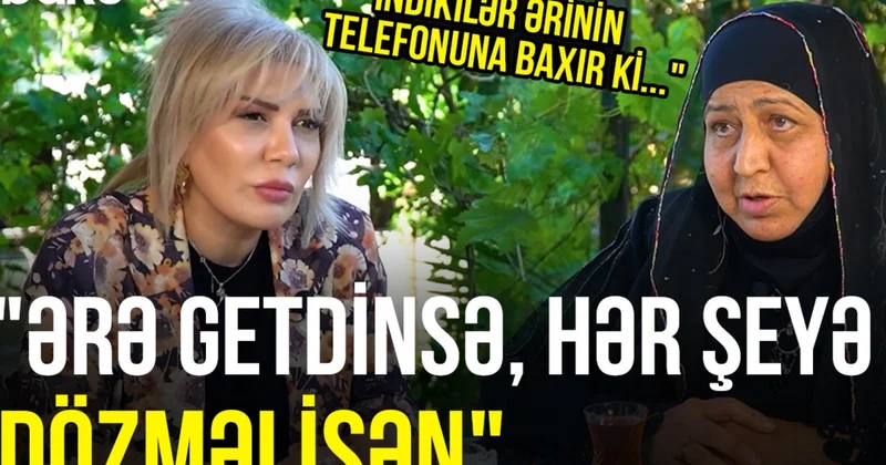 Kişi yeməyini suyunu alırsa, daha nə istəyirsən?! Nardaran sakini müasir gəlinləri topa tutdu