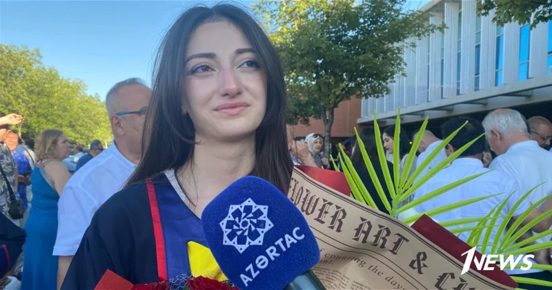 Азербайджанка объявлена лучшей выпускницей престижного турецкого вуза ФОТО